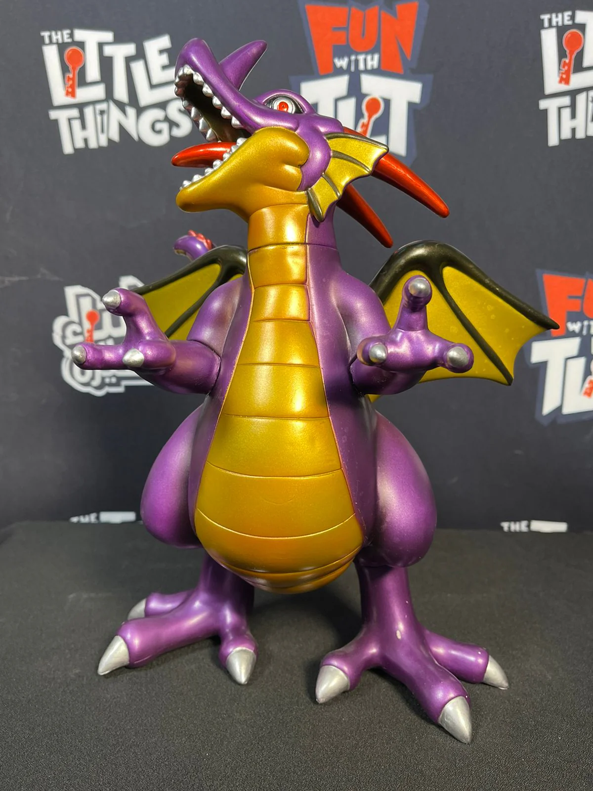 Dragon Quest 25Th Anniversary Metallic Gallery Dragon Ryuou by Square Enix [Damaged Box] - Image 2