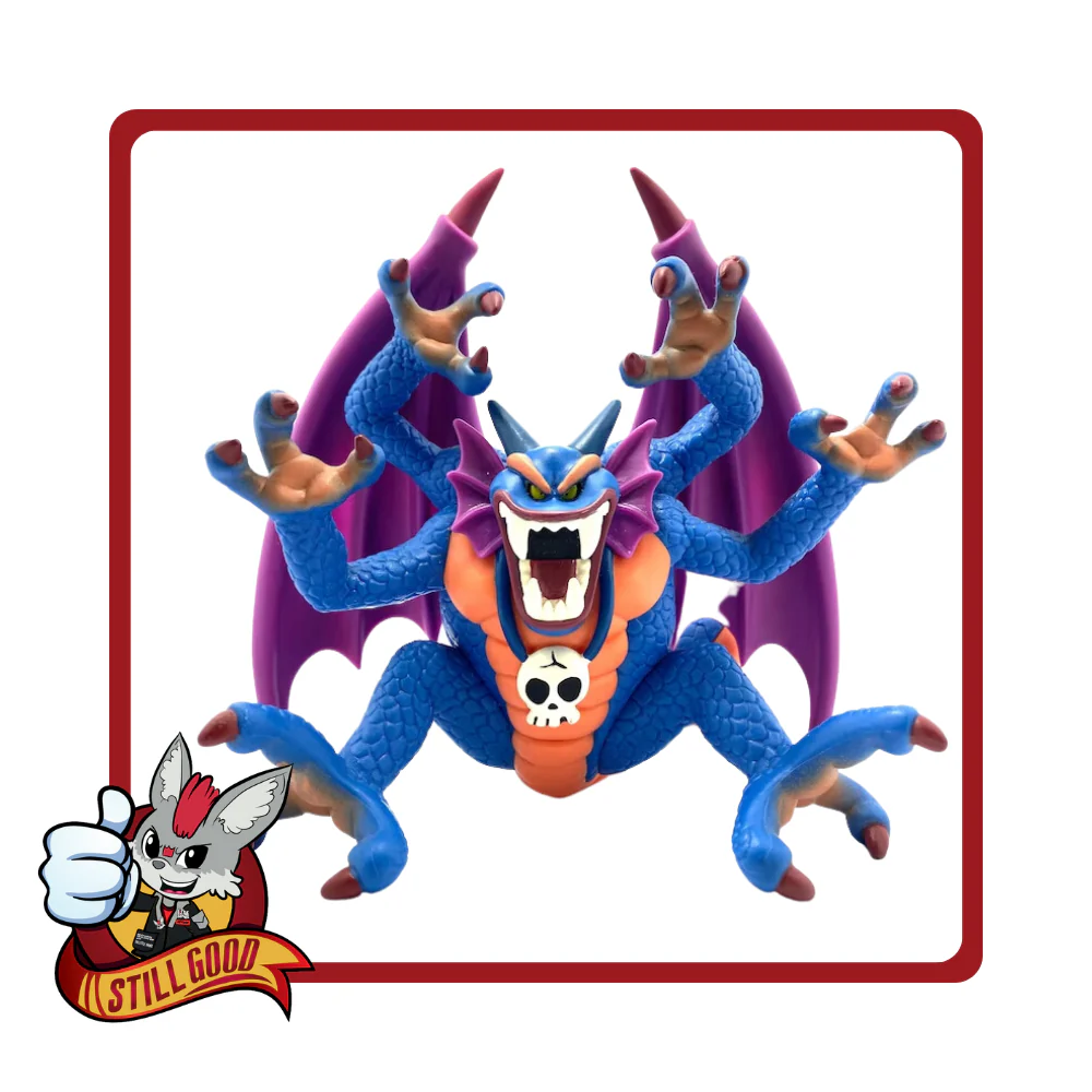 Dragon Quest II Final Boss Devil Monster Malroth Sofubi Soft Vinyl Figure by Square Enix [Damaged Box]