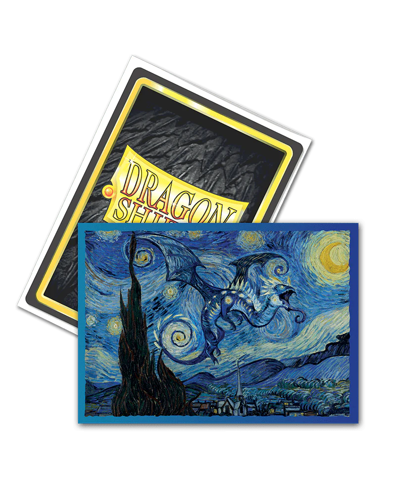 Dragon Shield Brushed Art Sleeves - Starry Night (100 Sleeves) - Image 2