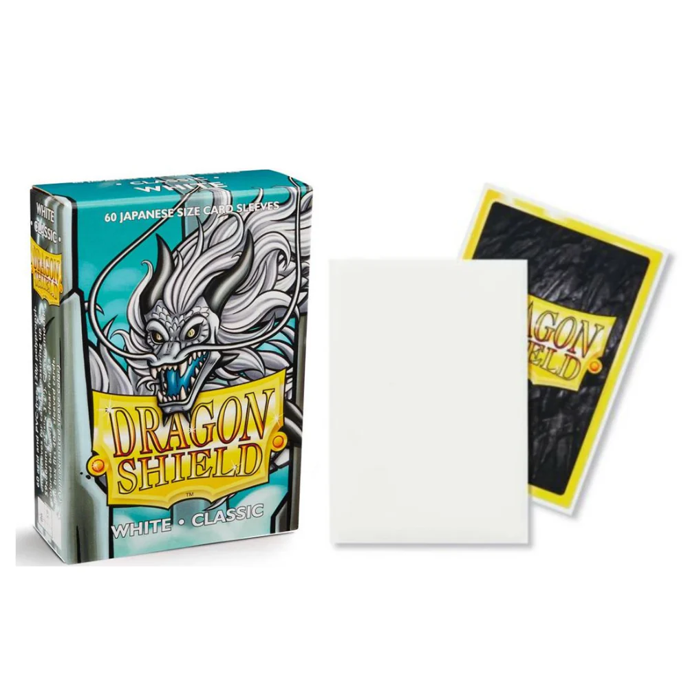Dragon Shield Japanese Art Sleeves - Classic White (60 Sleeves)