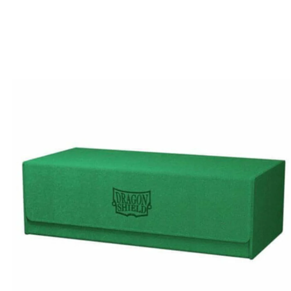 Dragon Shield: Magic Carpet XL - Double Deck Tray & Playmat (Green & Black)