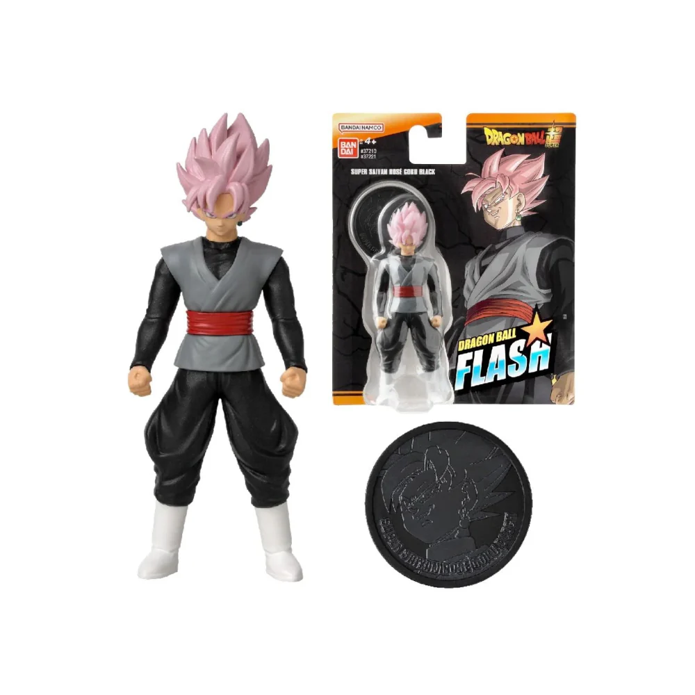 Dragon Ball Flash Series Goku Black Rose 4" Action Figure - Image 3