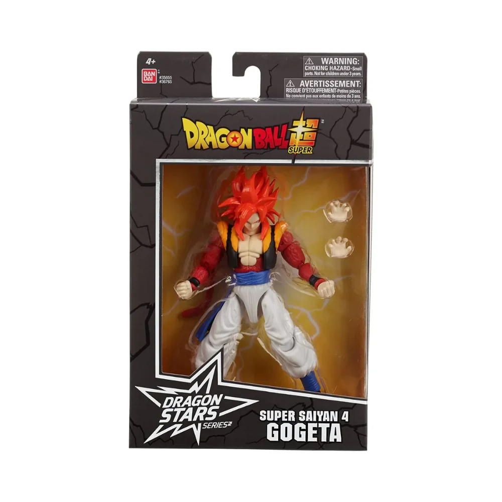 Dragon Ball Super Super Saiyan 4 Gogeta 6.5" Dragon Stars Action Figure