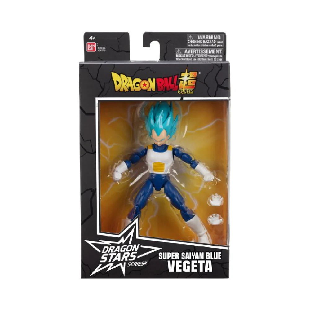 Dragon Ball Super Super Saiyan Blue Vegeta 6.5" Dragon Stars Action Figure