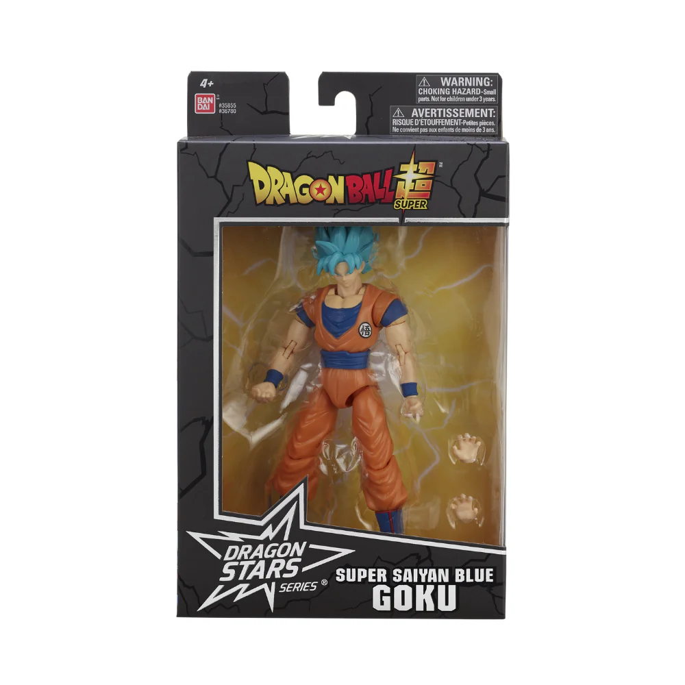 Dragon Ball Super Super Saiyan Blue Goku 6.5" Dragon Stars Action Figure
