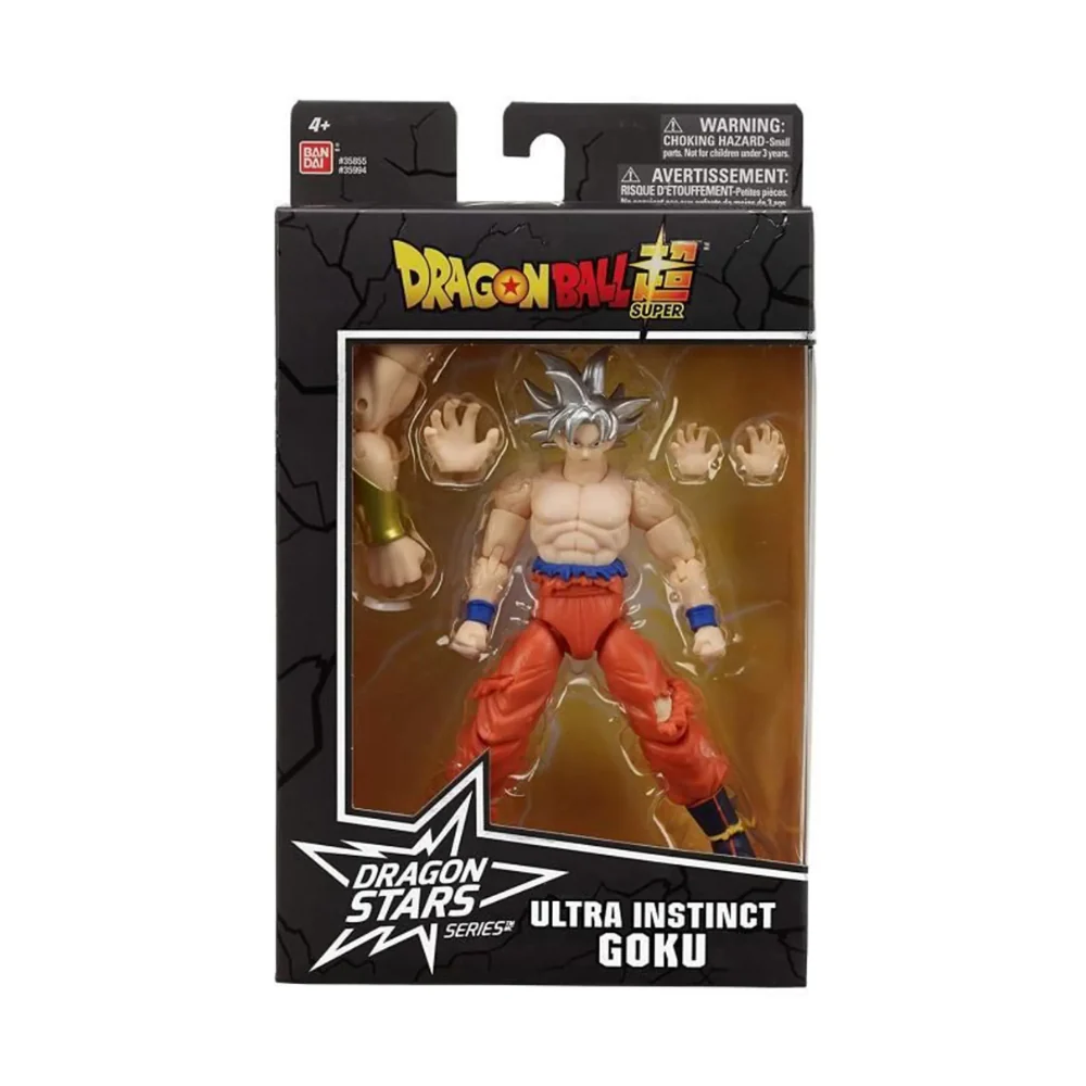 Dragon Ball Super Ultra Instinct Goku 6.5" Dragon Stars Action Figure