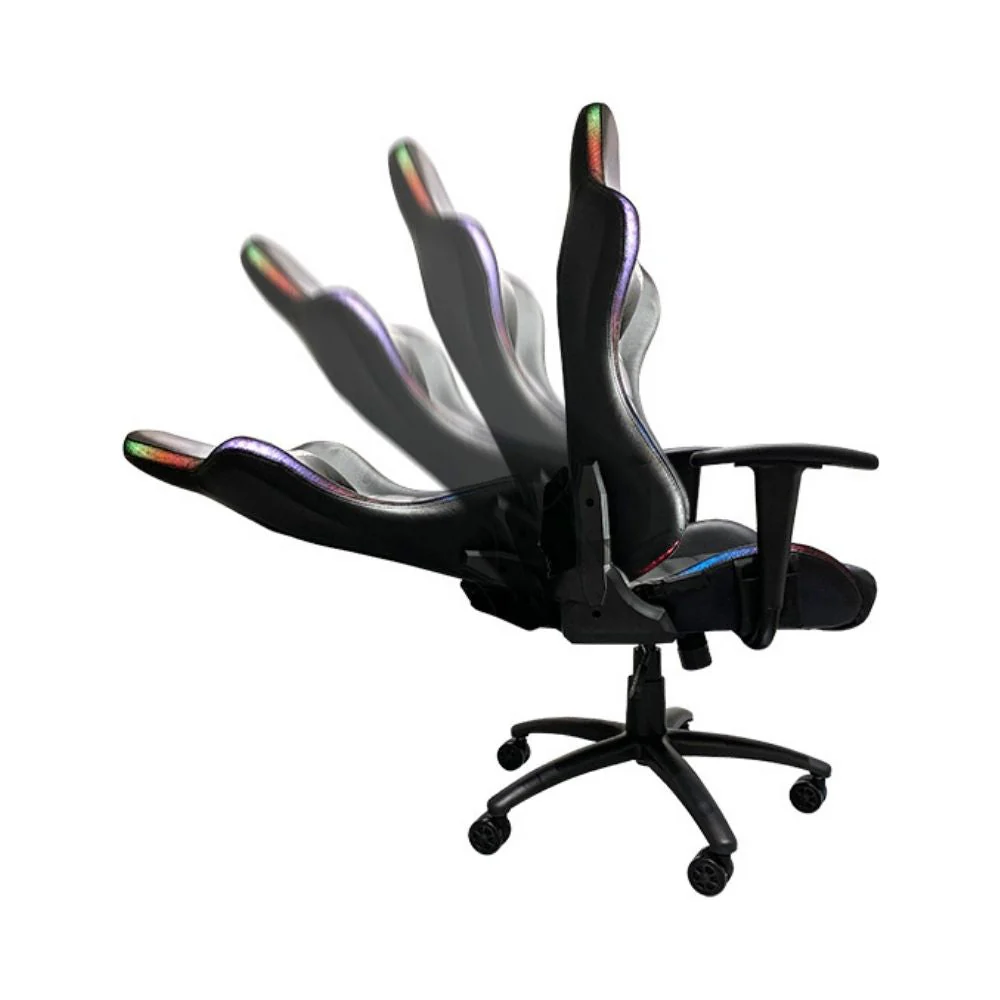 DragonWar GC-015 RGB Gaming Chair (Black) - Image 3