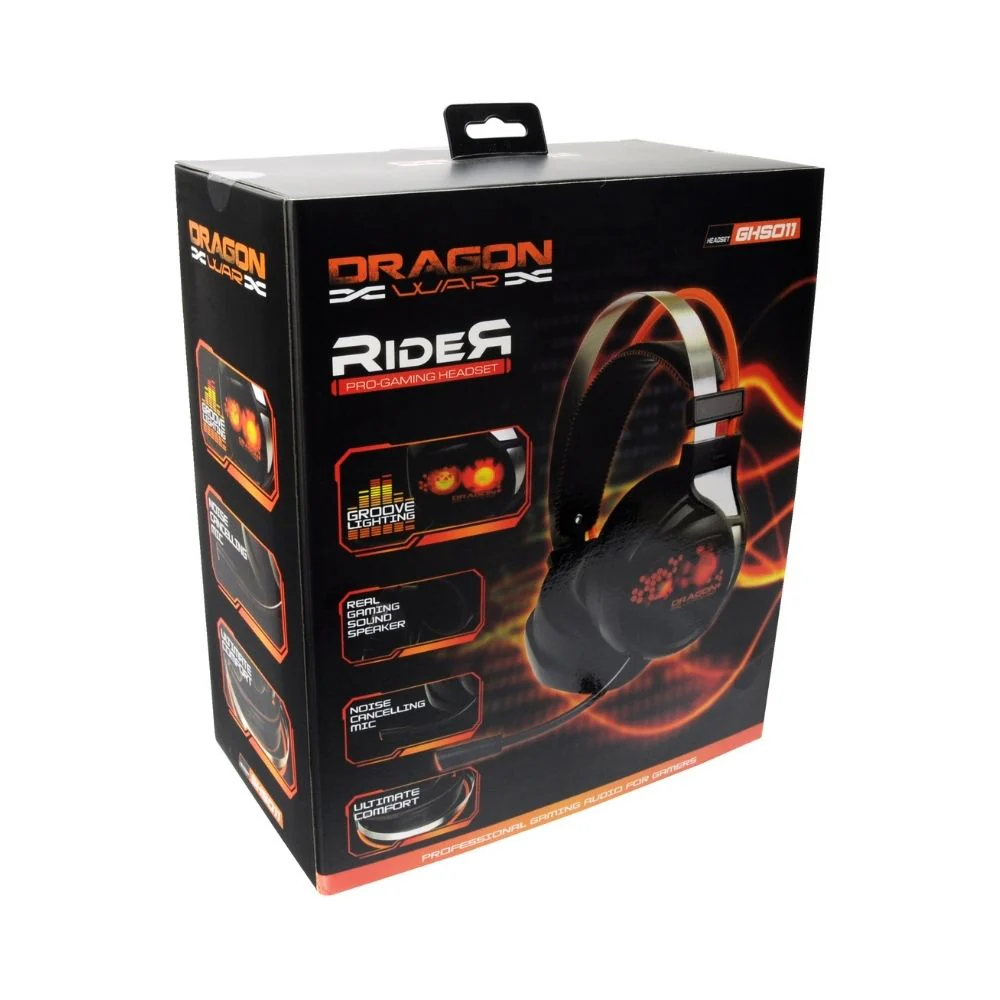 DragonWar GHS-011 RIDER 7.1 sound effect USB gaming headset - Image 4
