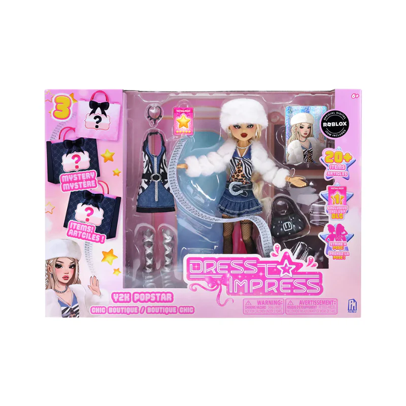 Dress to Impress - Deluxe Playset - 3 in 1 Fashion Doll Playset By Phatmojo - Image 2