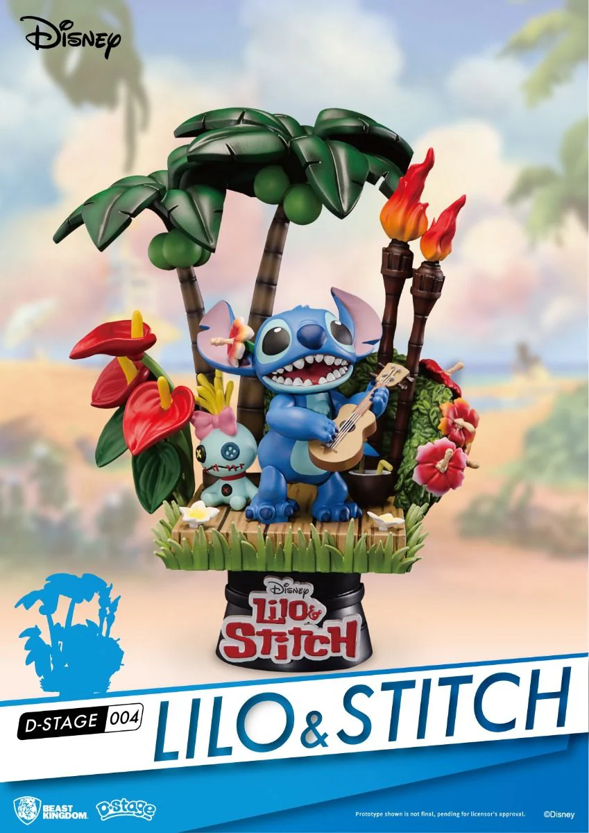 Lilo & Stitch D-Stage DS-004 Stitch Figure By Beast Kingdom - Image 2