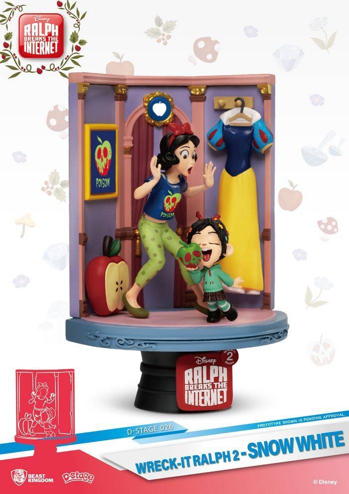 Disney Wreck-It Ralph 2: Snow White Diorama Stage by Beast Kingdom (DS-026) - Image 2