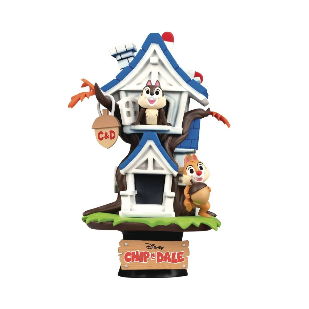 Disney Chip 'n Dale Tree House Diorama Stage by Beast Kingdom (DS-028)