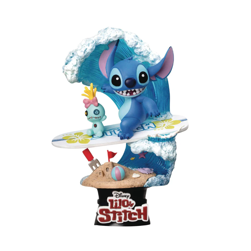 Stitch Surf Diorama Stage-DS-030 By Beast Kingdom (DS-030)