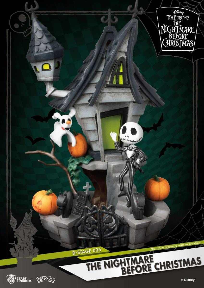 The Nightmare Before Christmas Diorama Stage-035 by Beast Kingdom - Image 2