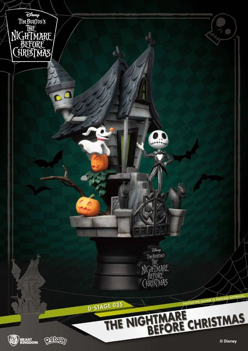 The Nightmare Before Christmas Diorama Stage-035 by Beast Kingdom - Image 3