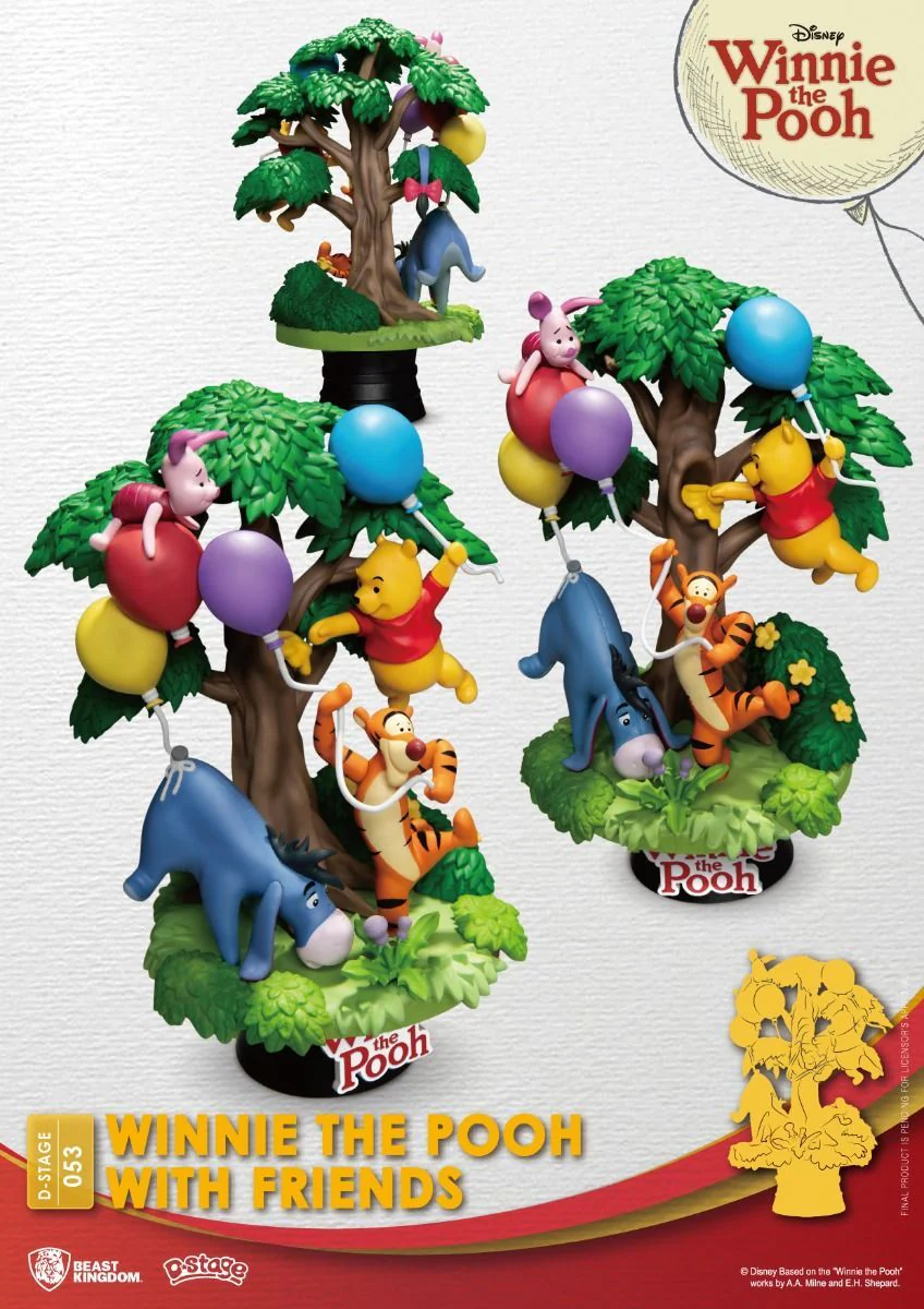 Disney Winnie the Pooh with Friends Diorama Stage-053 by Beast Kingdom - Image 2