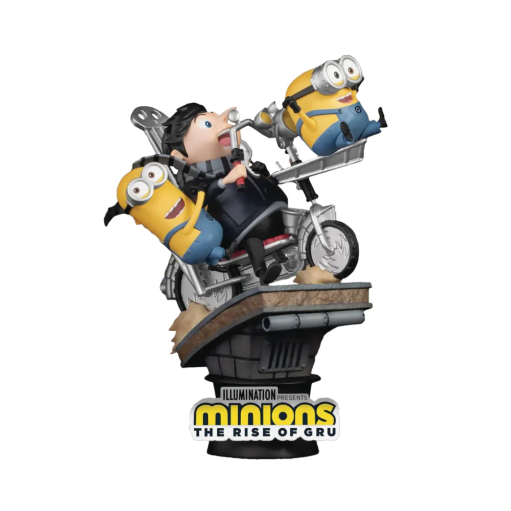 Minions 2: Minions Rocket Bike The Rise of Gru DS-111 D-Stage Diorama Figure by Beast Kingdom