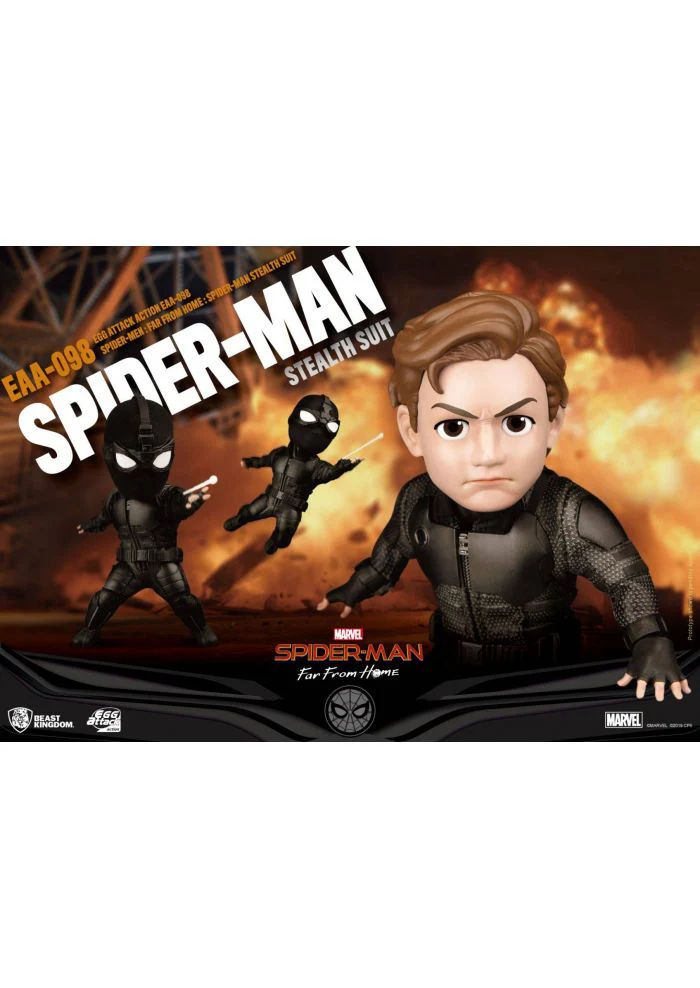 Spider-MAN Far from home - Spider-man Stealth suit Action Figure By Beast Kingdom (EAA-098) - Image 2