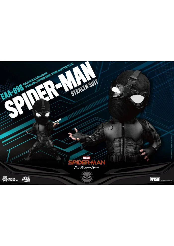 Spider-MAN Far from home - Spider-man Stealth suit Action Figure By Beast Kingdom (EAA-098) - Image 3