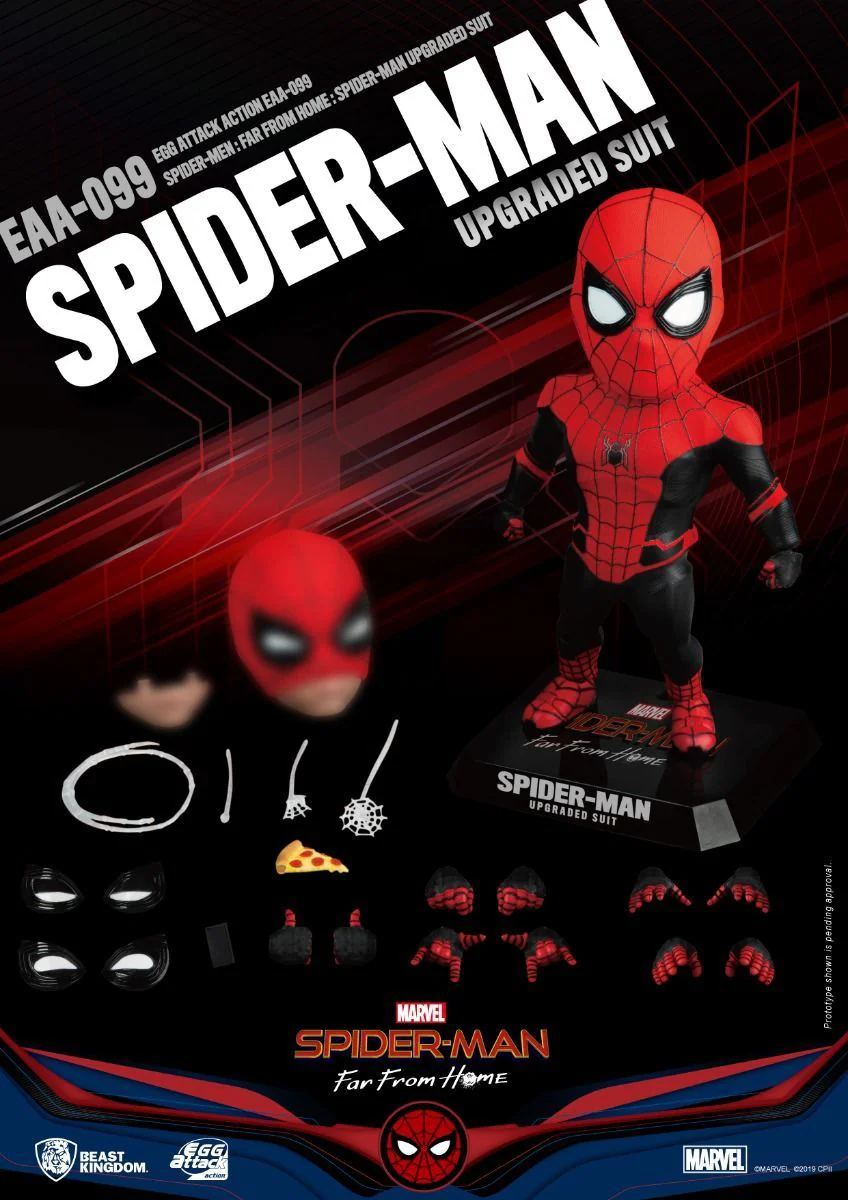 Spider-MAN Far from home - Spider-man upgrade suit Action Figure by Beast Kingdom (EAA-099) - Image 4