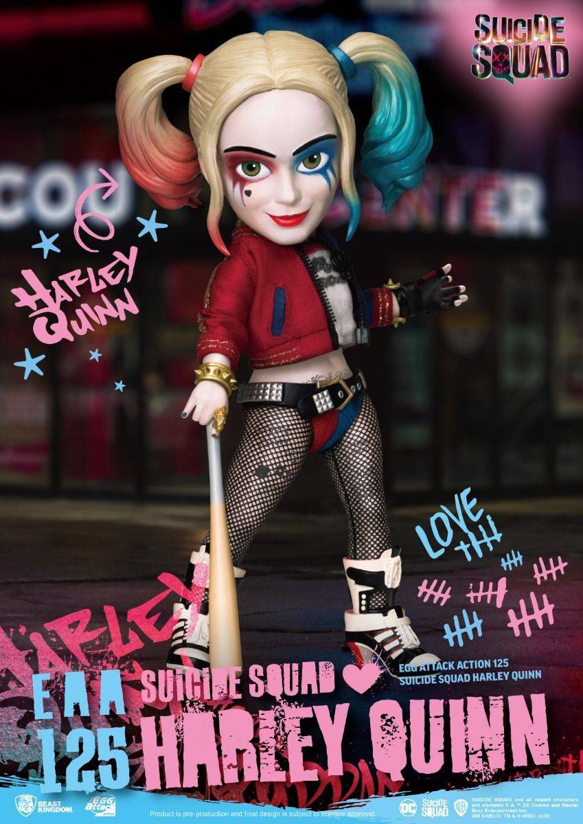 Suicide Squad Harley Quinn Egg Attack Action Figure by Beast Kingdom (EAA-125) - Image 2