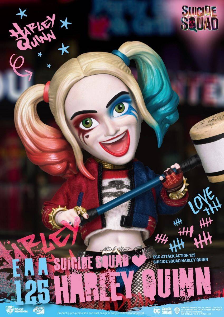 Suicide Squad Harley Quinn Egg Attack Action Figure by Beast Kingdom (EAA-125) - Image 4