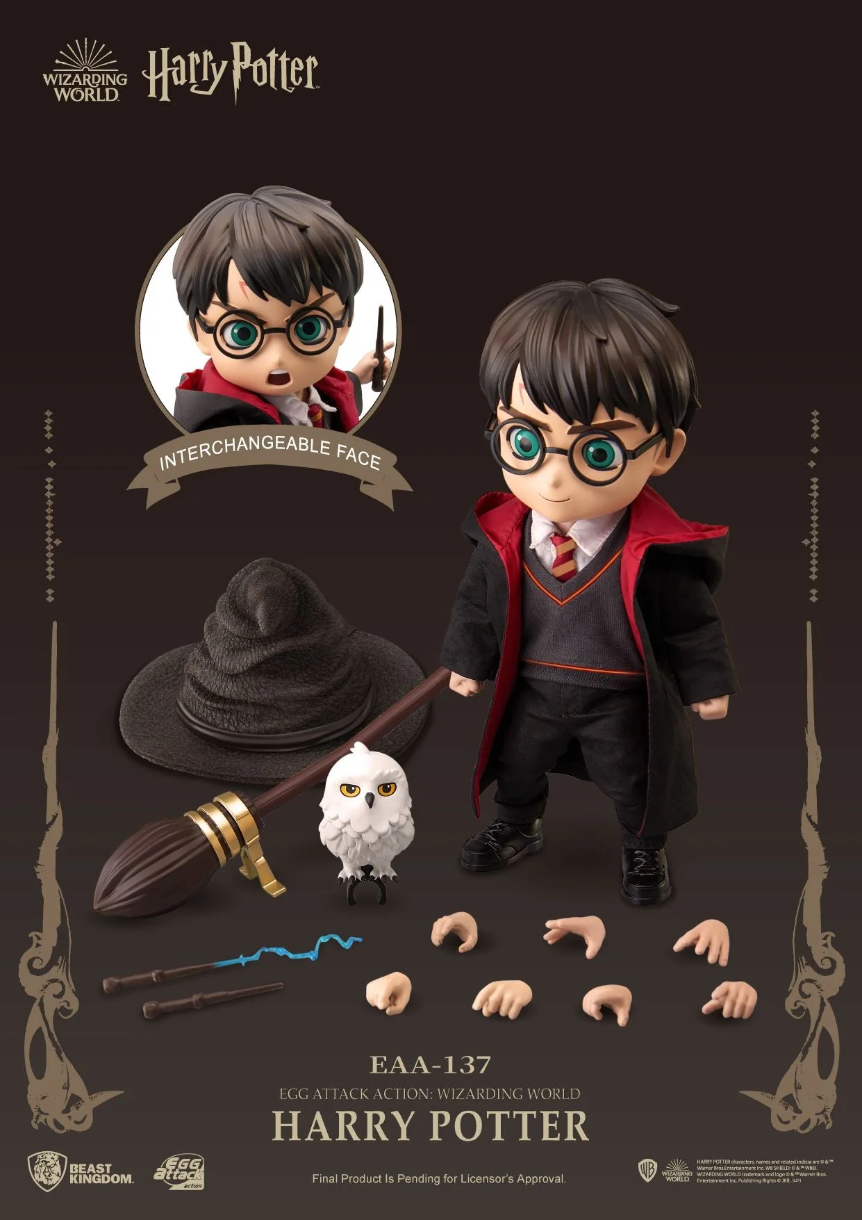 Harry Potter Egg Attack Action Figure by Beast Kingdom (EAA-137) - Image 2