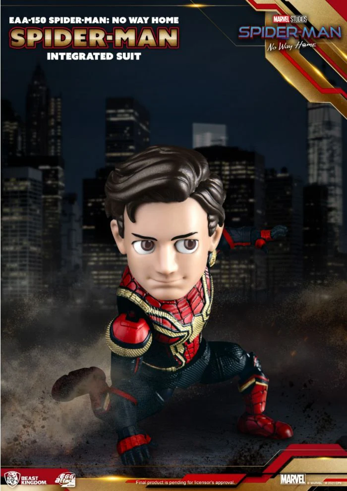 Spider-Man: No way home Spider-Man Integrated Suit Action Figure By Beast Kingdom (EAA-150) - Image 3