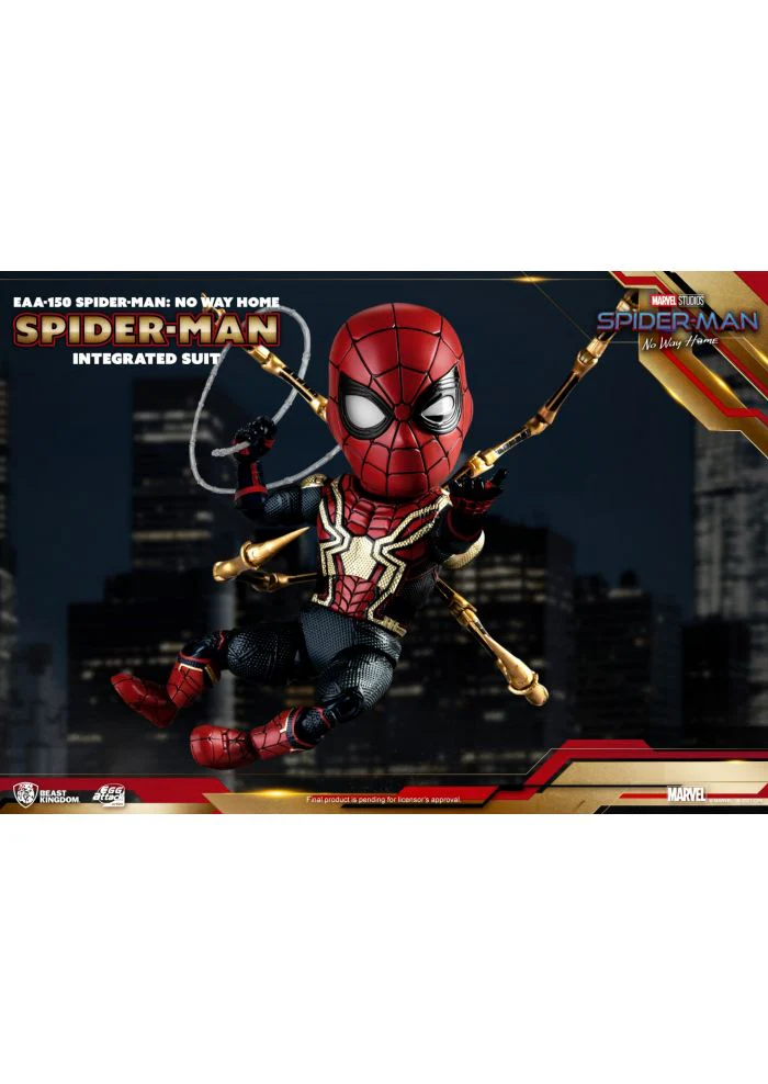 Spider-Man: No way home Spider-Man Integrated Suit Action Figure By Beast Kingdom (EAA-150) - Image 5