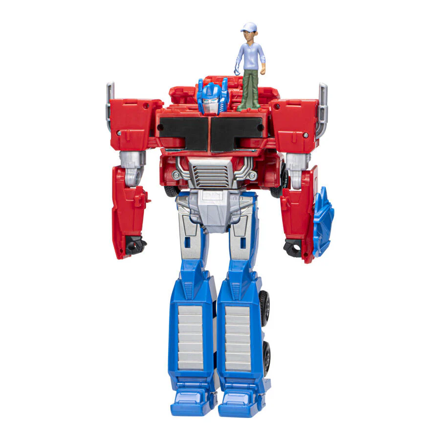 Transformers EarthSpark Spin Changer Optimus Prime and Robby Malto Action Figure by Hasbro - Image 2
