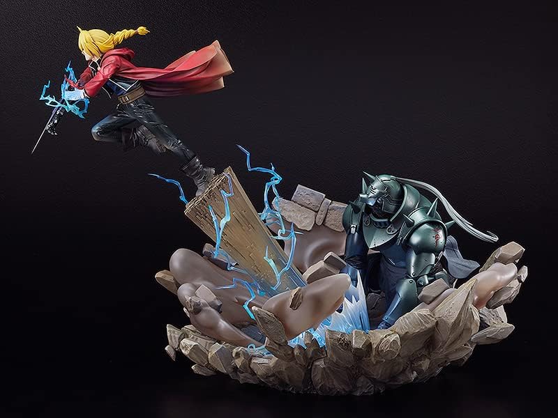 Full Metal Alchemist Edward Elric & Alphonse Elric Statue - Image 2