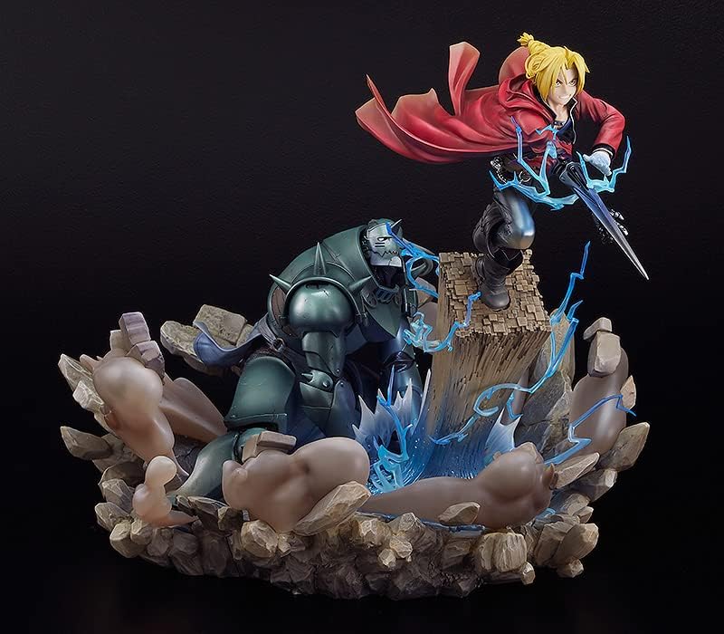Full Metal Alchemist Edward Elric & Alphonse Elric Statue - Image 3