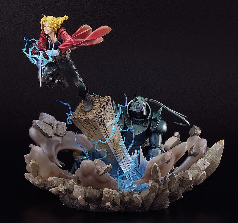 Full Metal Alchemist Edward Elric & Alphonse Elric Statue - Image 4