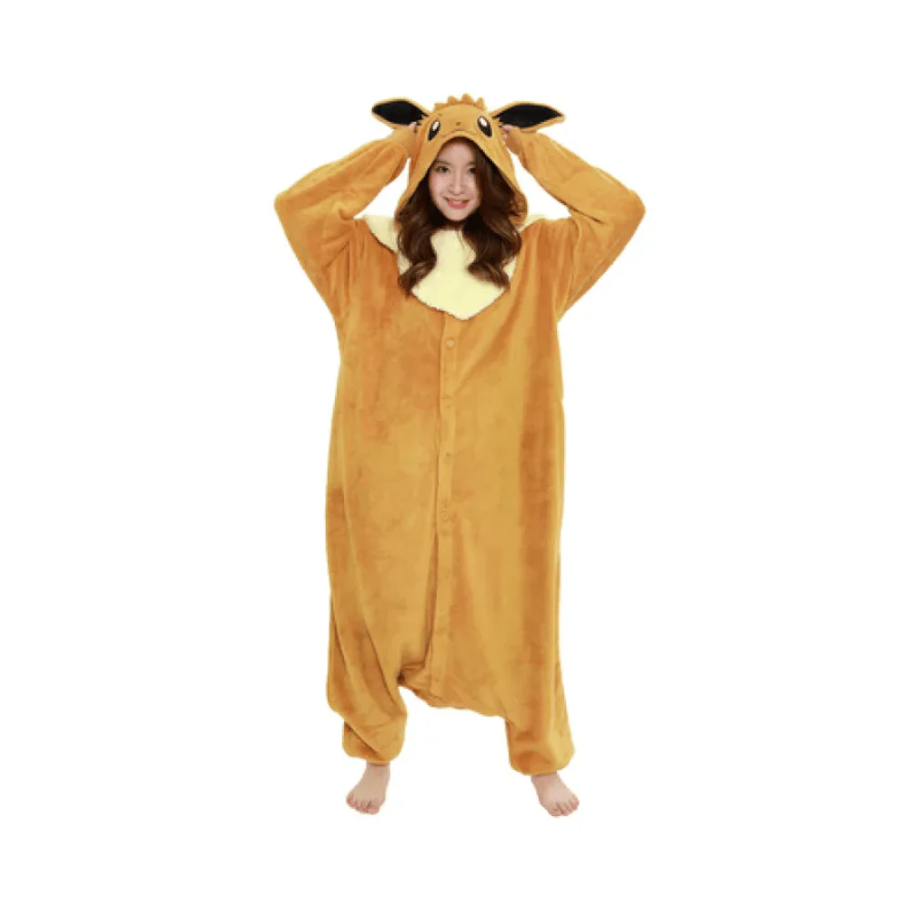Pokemon Eevee Coral Fleece (Adult Size) M Costume By Kigurumi