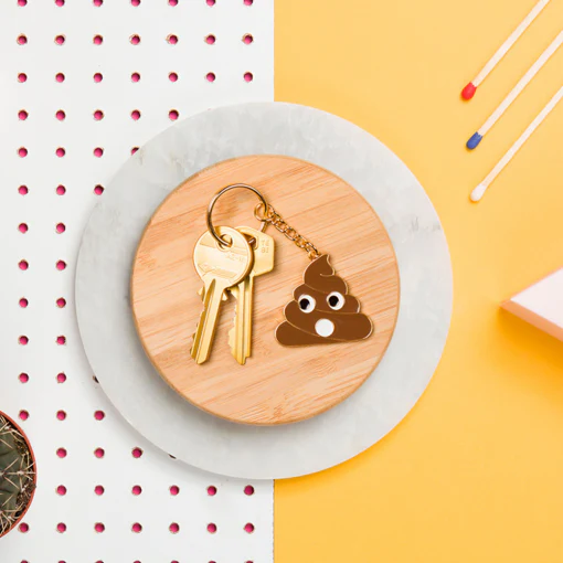 Emokeyrings Poo