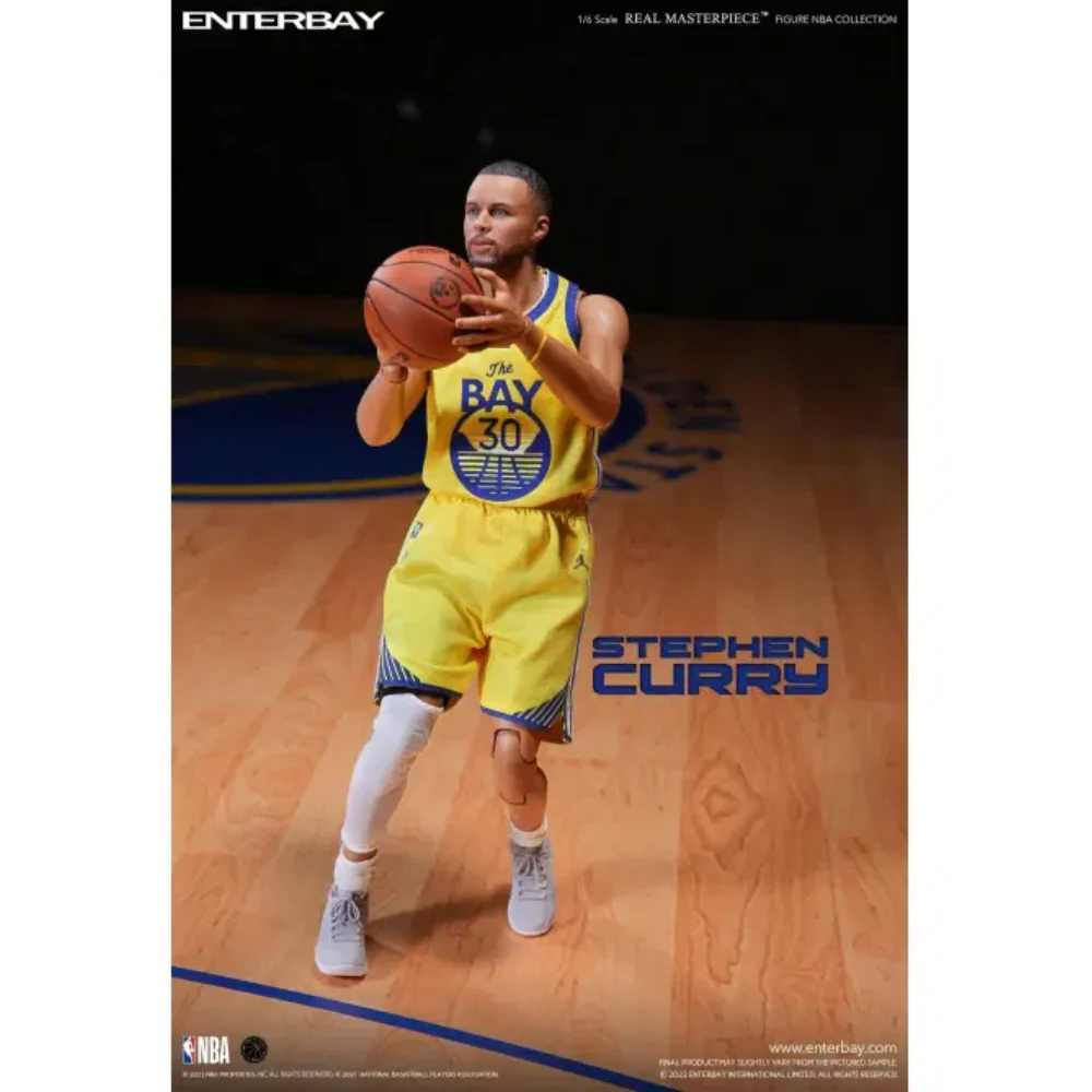 Stephen Curry Real Masterpiece1/6 Scale Action Figure by Enterbay - Image 2
