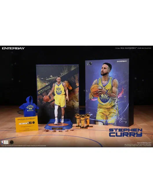Stephen Curry Real Masterpiece1/6 Scale Action Figure by Enterbay - Image 4