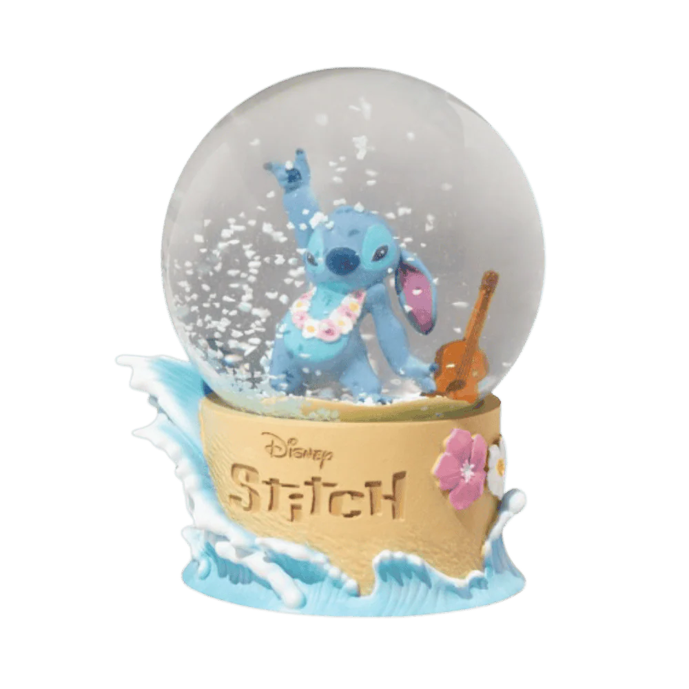 Disney Stitch Snow Globe By Erik