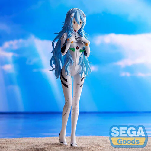 Neon Genesis Evangelion: Rei Ayanami Long Hair Ver (3.0+1.0) Thrice Upon a Time SPM Figure by SEGA - Image 4