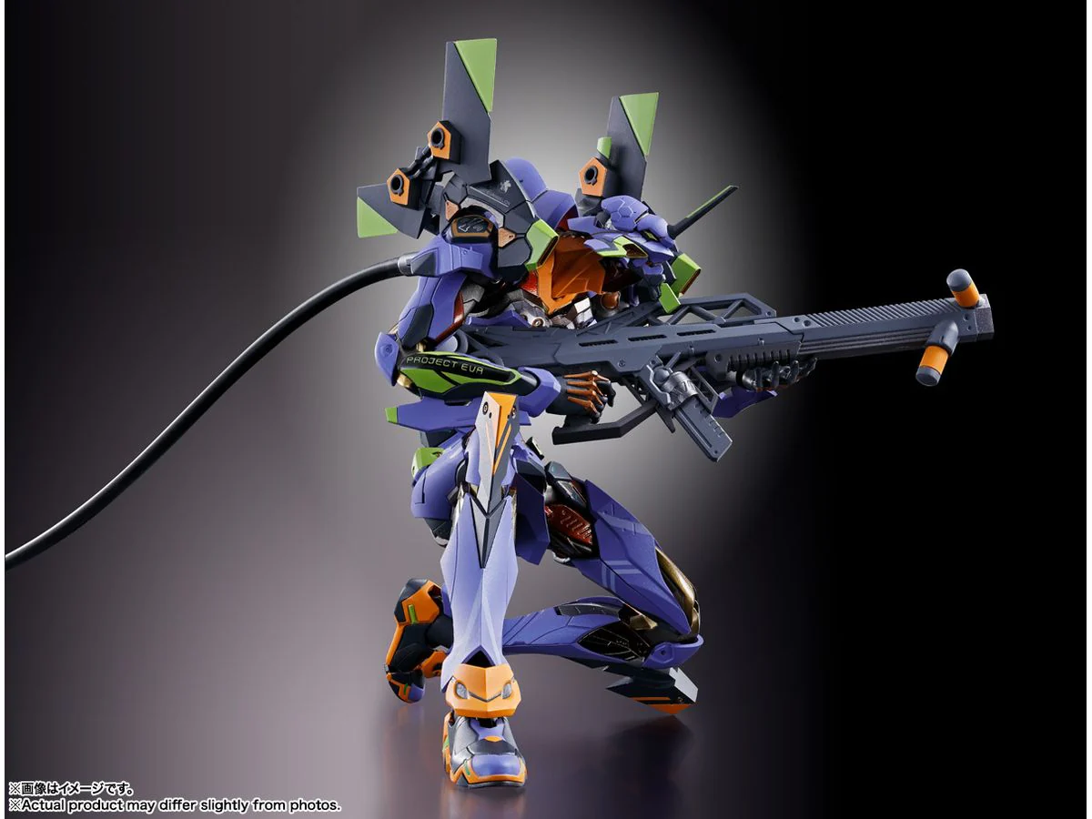 Evangelion MB EVANGELION TEST TYPE 01 30th with the spear of Gaius S.H. Figuarts Action Figure By Bandai Tamshii - Image 4