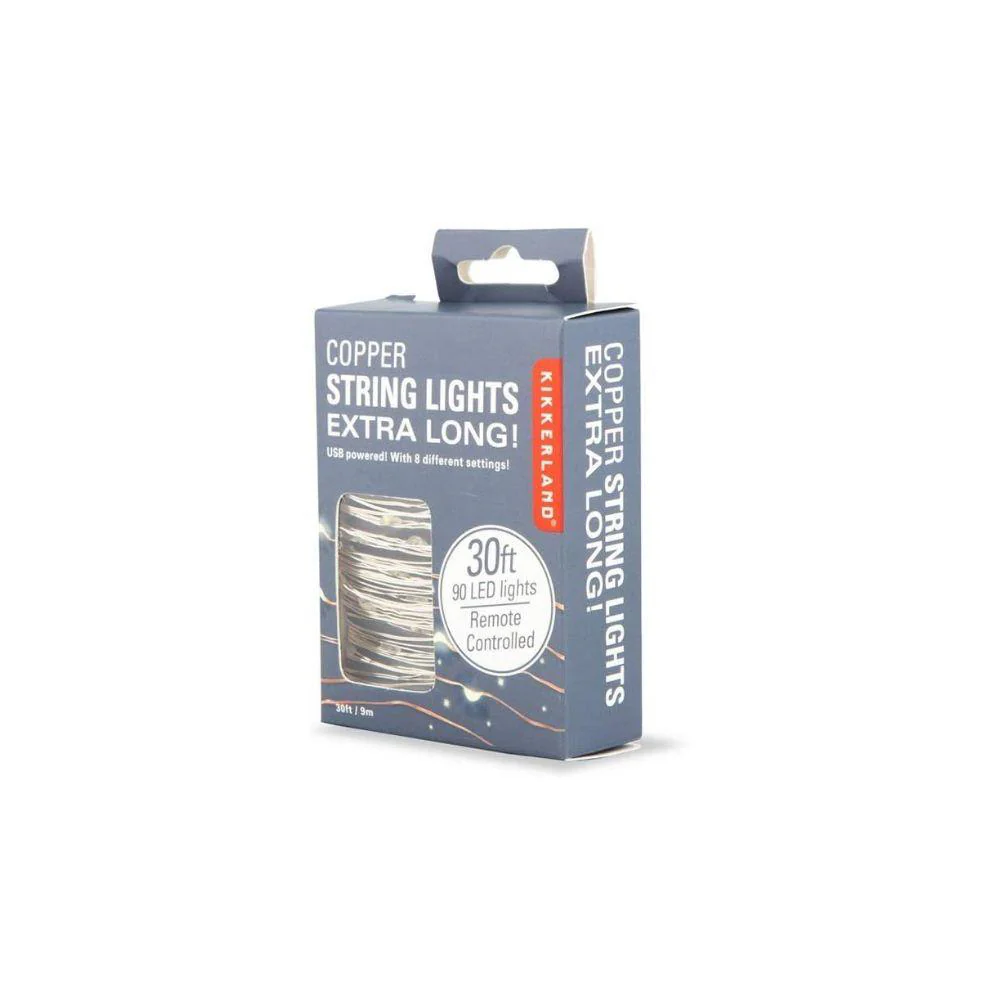 Extra Long! Copper String Lights
