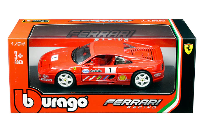 F355 Challenge - 1/24 FERRARI Racing Diecast Cars by Bburago - Image 2