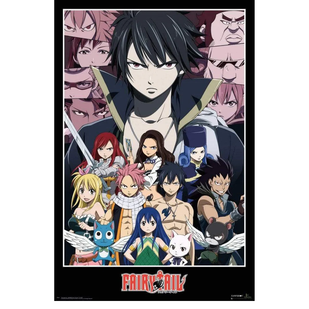 Fairytail Group Poster 61X91 cm by Gb Eye