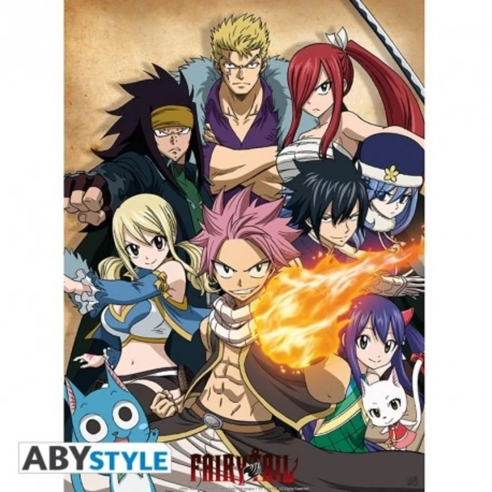 Fairytail Guild 52X38 cm Poster by Abysse