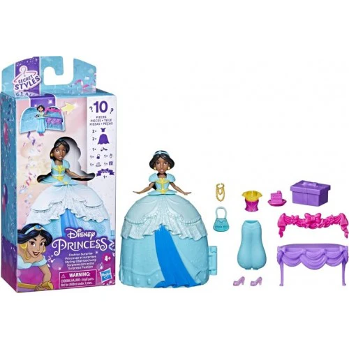 Disney Princess Fashion Surprise Secret Style Jasmine by Hasbro - Image 4