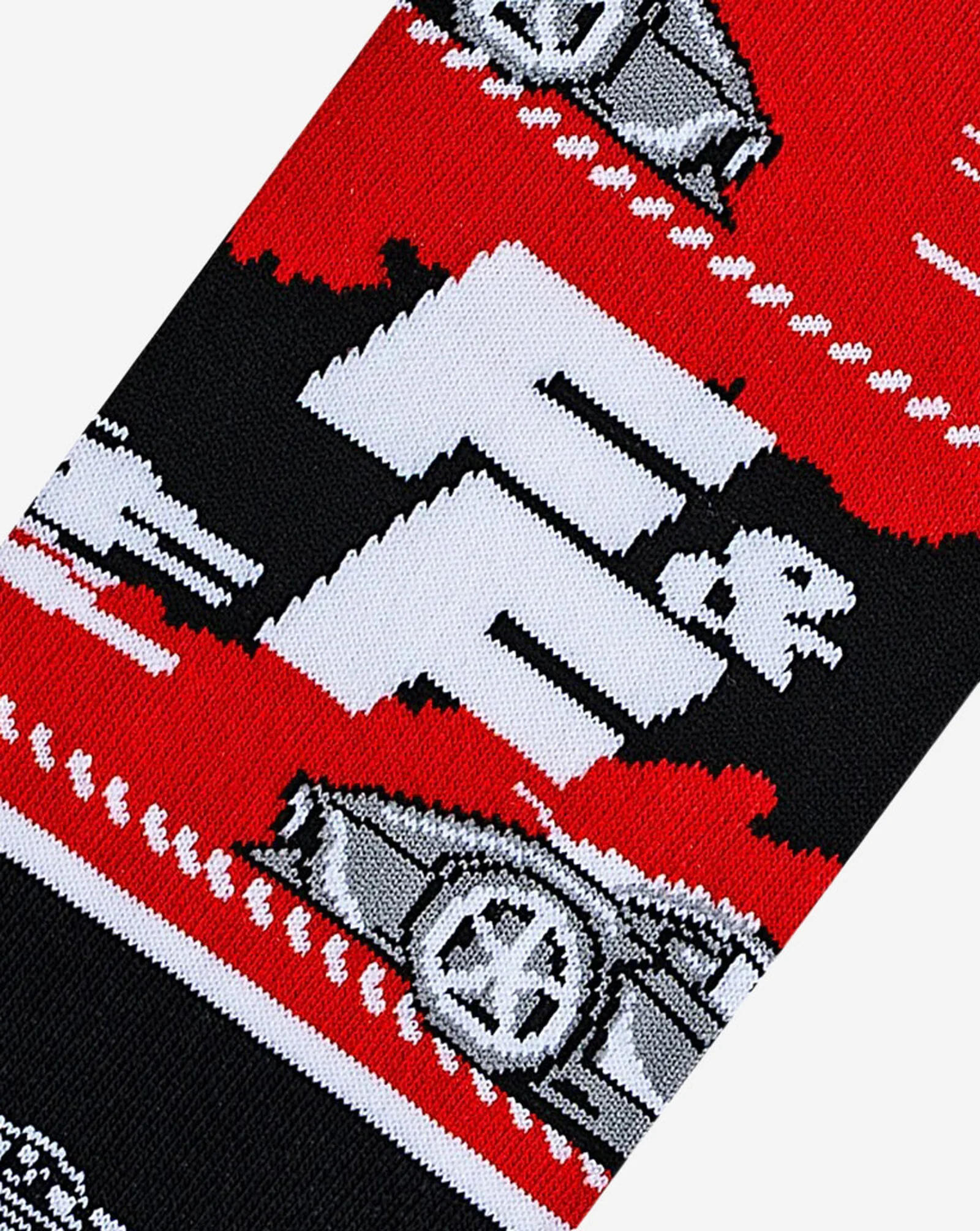 Fast & Furious Mash Up Mens Crew Straight Socks By Odd Socks - Image 2