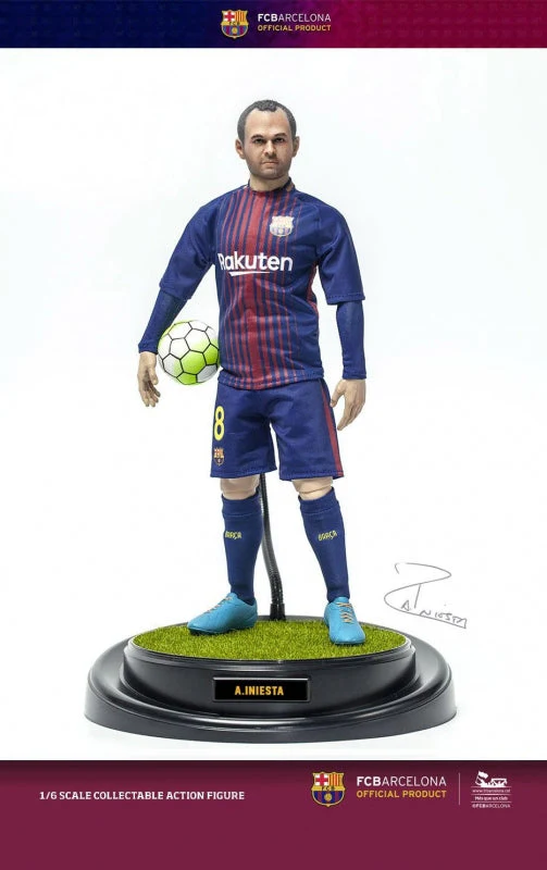 FC Barcelona 2017/18 - A.Iniesta Action Figure By ZCWO - Image 2