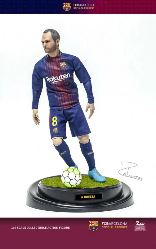 FC Barcelona 2017/18 - A.Iniesta Action Figure By ZCWO - Image 3