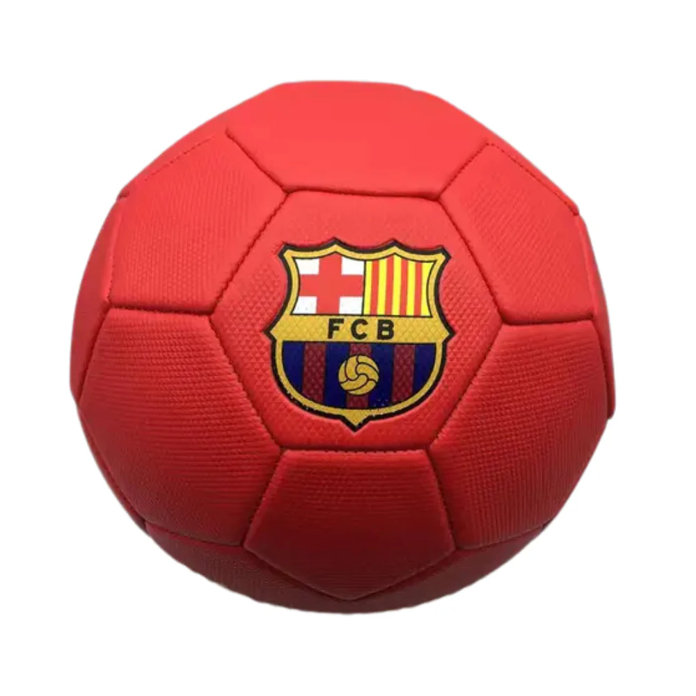 FC Barcelona Football  Size 5 - Design 1-  Red