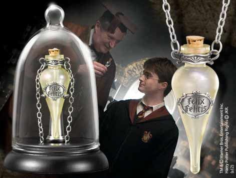Harry Potter Felix Felicis Pendant and Display by The Noble Collection - Image 3